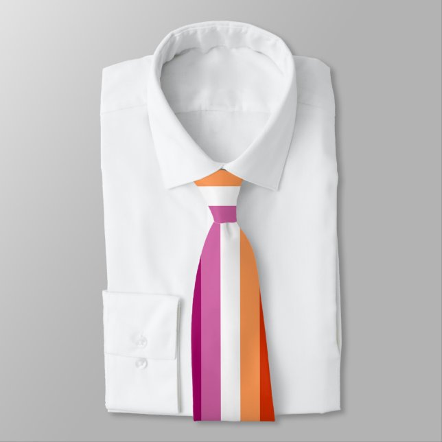 Lesbisk Pride Neck Tie Slips (Bunden)
