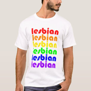 Lesbisk pride t shirt