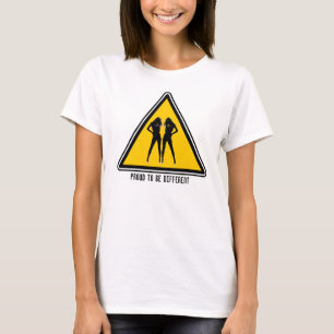 Lesbisk pride t shirt