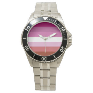 Lesbisk prideflagga armbandsur
