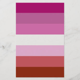 Lesbisk stoltheitsflagga flygblad
