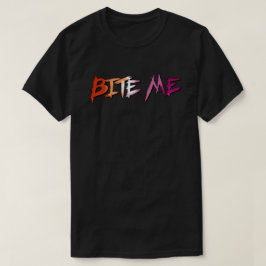 Lesbisk stolthet Bita mig T Shirt