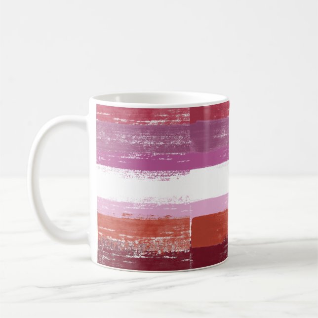 Lesbisk stolthet Måla Kaffemugg (Vänster)