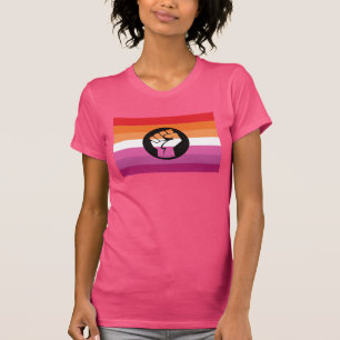 Lesbisk stolthet motstånd T-Shirt