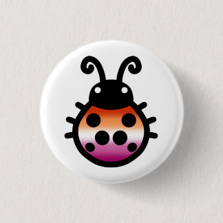 Lesbisk stolthet Nyckelpiga Pin Badge Knapp