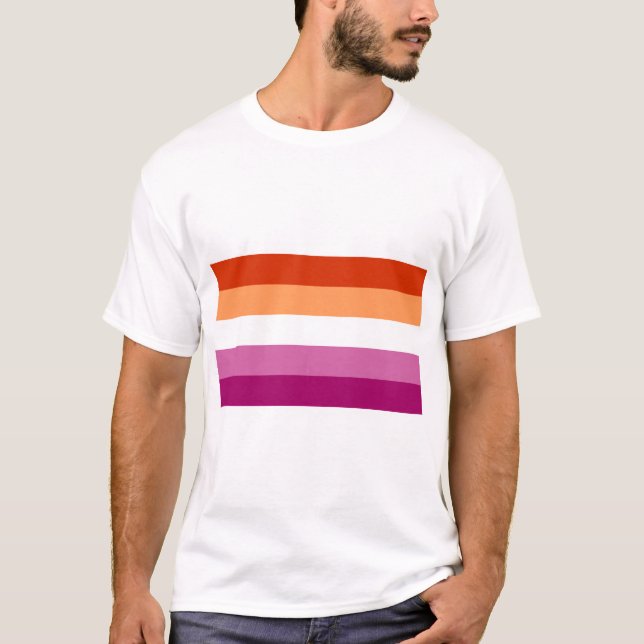 Lesbisk stolthet t shirt (Framsida)