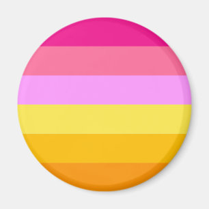Lesbisk stolthetsflagga (Gryning) Magnet