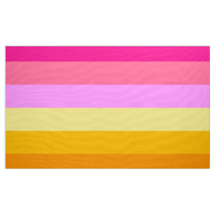 Lesbisk stolthetsflagga (Gryning) Tyg