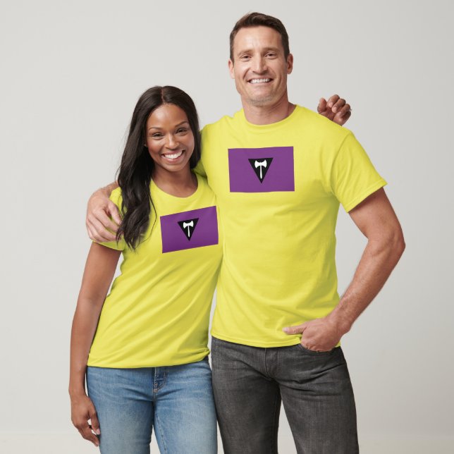 Lesbisk stolthetsflagga tee shirt (Unisex)
