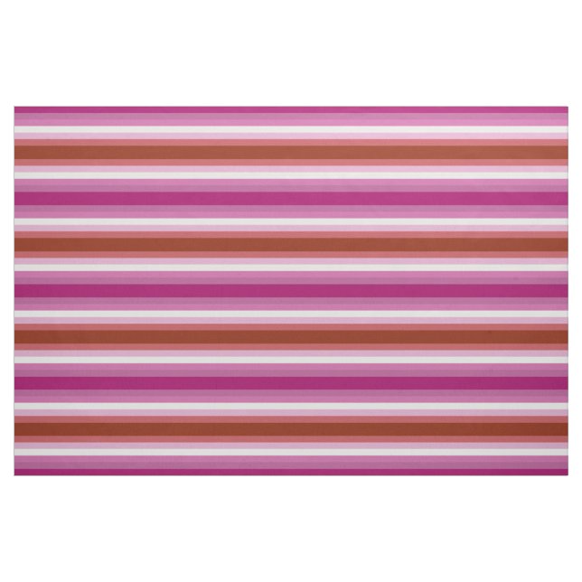 Lesbisk stolthetsflagga tyg (Fat Quarter)