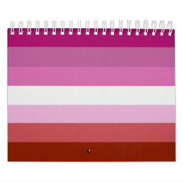 Lesbisk stolthetsflagga (ursprung) kalender