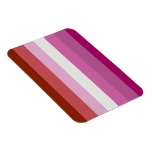 Lesbisk stolthetsflagga (ursprung) magnet