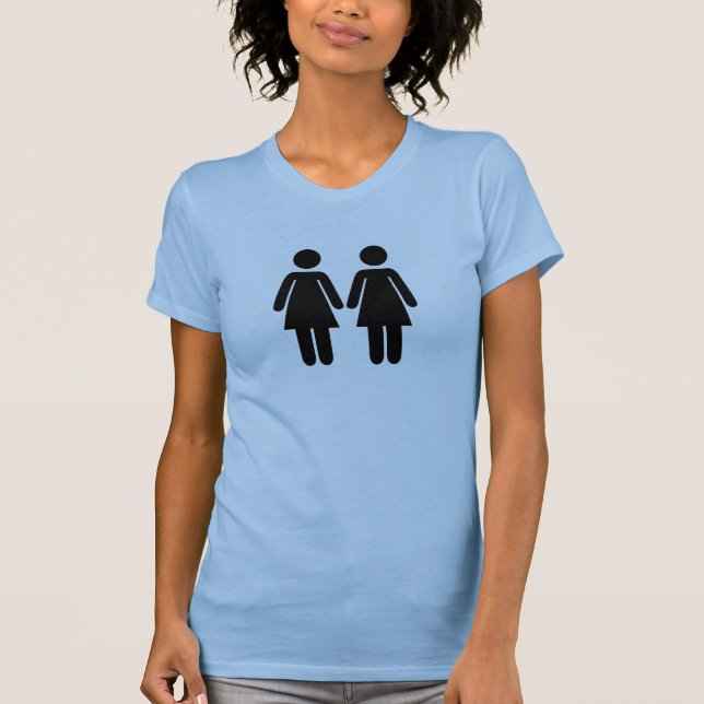 Lesbisk Tee (Framsida)