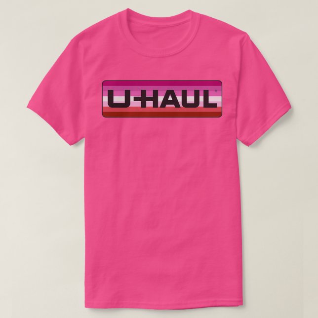 Lesbisk UHaul 2 T Shirt (Design framsida)