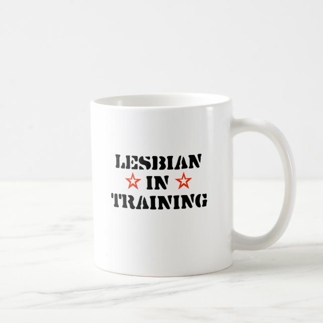 Lesbisk under utbildning kaffemugg (Höger)