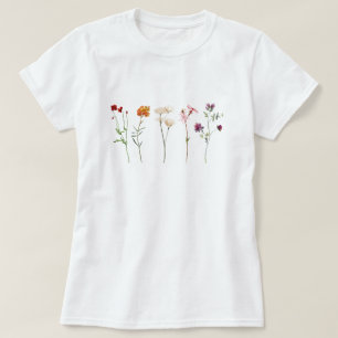 Lesbisk Wildflower-prydnad T Shirt