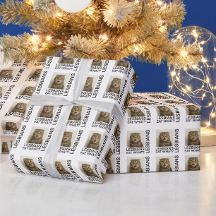 Lesbiska äter Vad Roligt Presentpapper