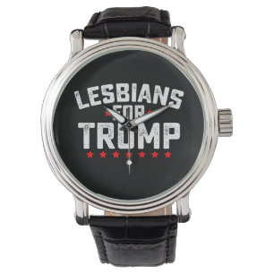 Lesbiska För Trump HBTQ Presidentval Armbandsur