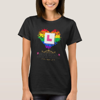 Lesbiska möhippa-outfits för kvinnor & grupp möhip t shirt