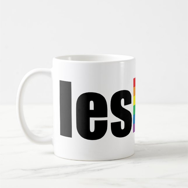 Lesbiska pridemuggar och Steins Kaffemugg (Vänster)