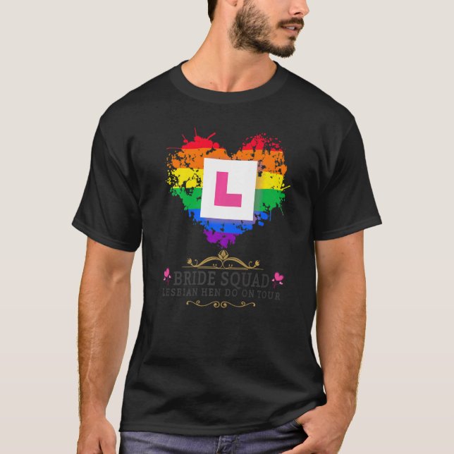 Lesbiska Svägerskor Outfitter För Kvinnor & Grupp  T Shirt (Framsida)