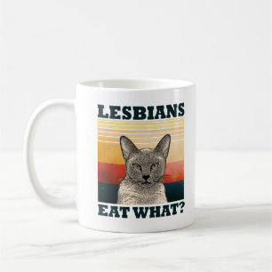 Lesbiskar Ät vad? Kaffemugg