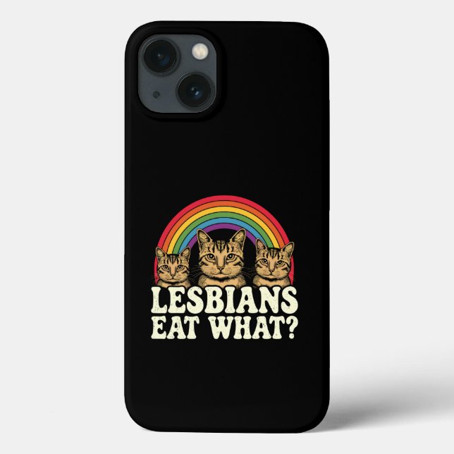 Lesbiskar Ät vilken Vintage HBT-Pridets månadsmemi (Baksida)