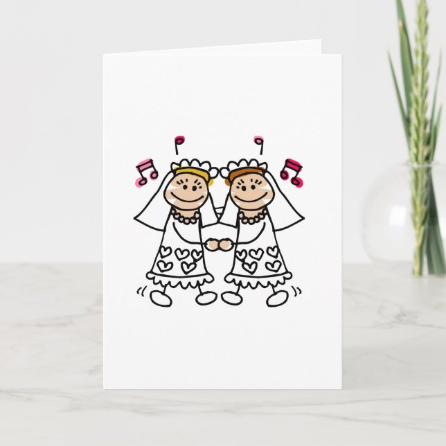 Lesbisken dansar först kort (Framsida)