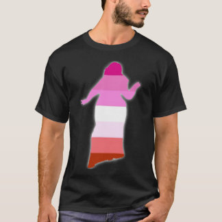 Lesbisken Loving Curvy T Shirt