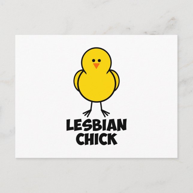 Lesbiskens Chick Vykort (Framsida)