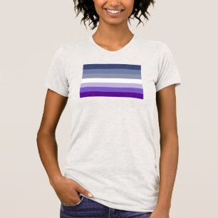 Lesbiskens Pride Flagga (Butch) T Shirt