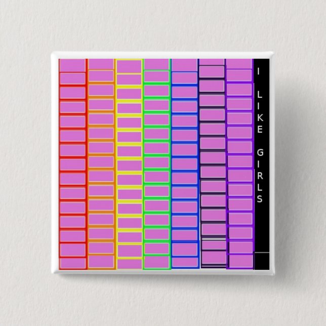 Lesbiskt emblem knapp (Framsida)