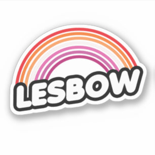 Lesbow - Solnedgång Klistermärken