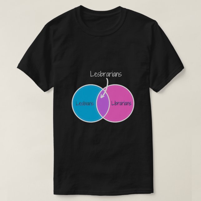 Lesbrarian T Shirt (Design framsida)