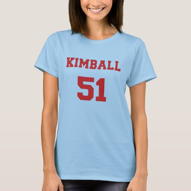 Lesleys Kimball Shirt Tee Shirt (Framsida)