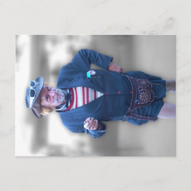 Leslie Cochran-postkort Vykort (Framsida)