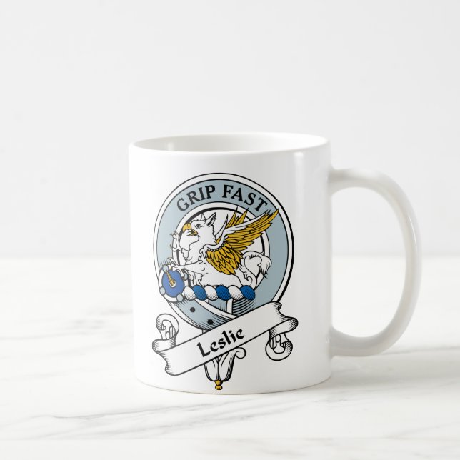 Leslie klanemblem kaffemugg (Höger)