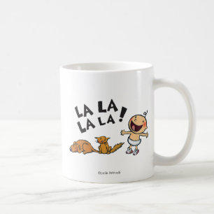 Leslie Patricelli sjungande baby med kanintofflor Kaffemugg