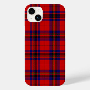 Leslie tartan Red Blue lila plaid