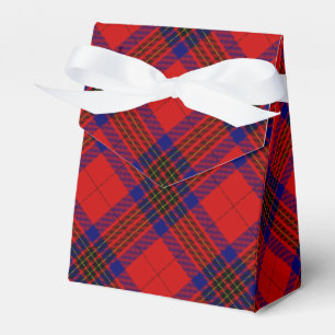 Leslie tartan Red Blue lila plaid Presentaskar