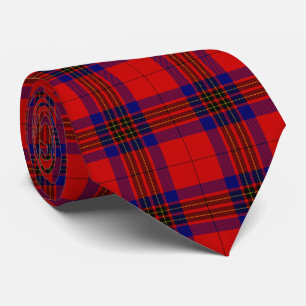 Leslie tartan Red Blue lila plaid Slips