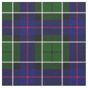 Leslie Tartan Skriv ut Tyg