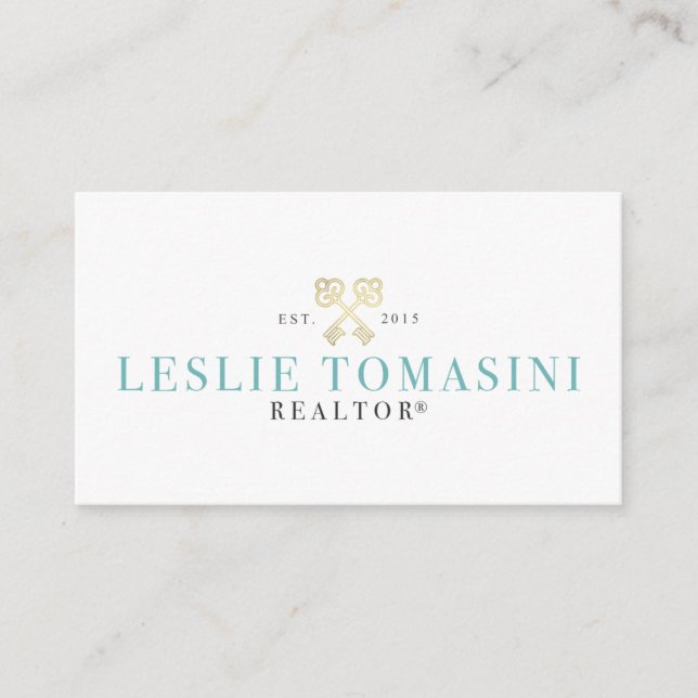 Leslie Tomasini Visitkort (Framsida)