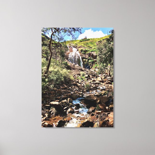Lesmurdie Falls Canvastryck (Framsida)