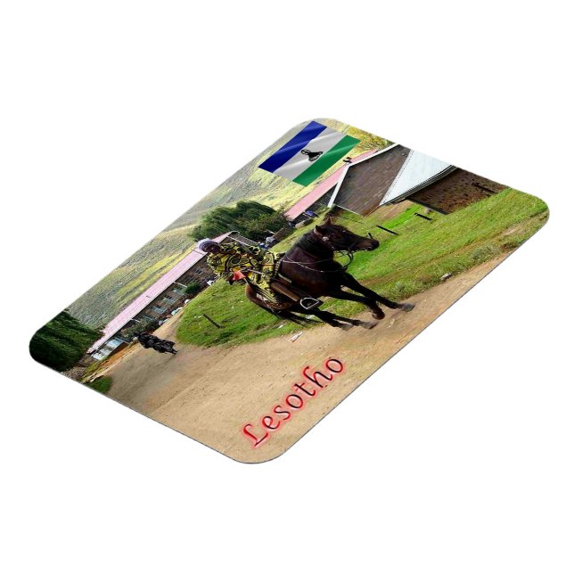 Lesotho - Basotho - Magnet (Vänstra Sidan)