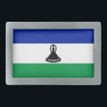Lesotho Flagga<br><div class="desc">Patriotisk flagga av Lesotho.</div>
