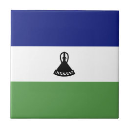 Lesotho flagga kakelplatta