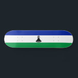 Lesotho Flagga Mini Skateboard Bräda 18,5 Cm<br><div class="desc">Patriotisk flagga av Lesotho.</div>