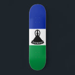 Lesotho Flagga Mini Skateboard Bräda 18,5 Cm<br><div class="desc">Patriotisk flagga av Lesotho.</div>