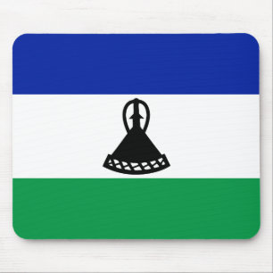 Lesotho Flagga Musmatta